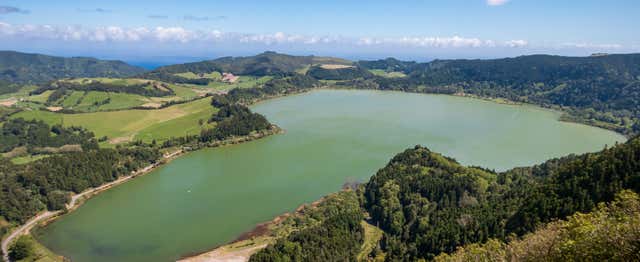 Balade à vélo dans Lagoa das Furnas