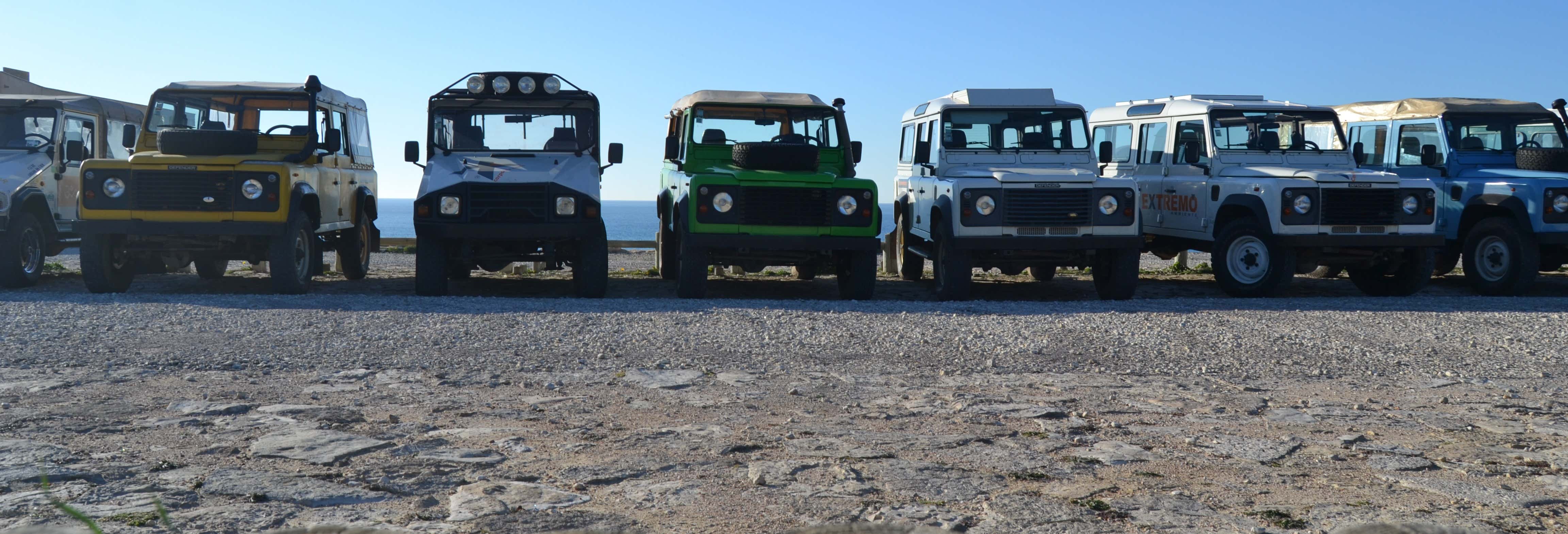 Jeep safari nell'Algarve