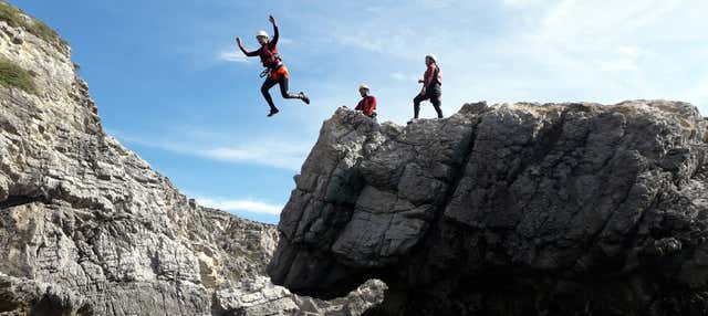 Coasteering nel Parque Natural da Arrábida