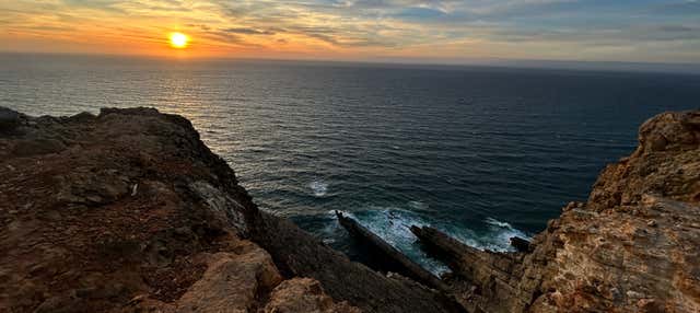 Giro in barca a Cabo Espichel al tramonto