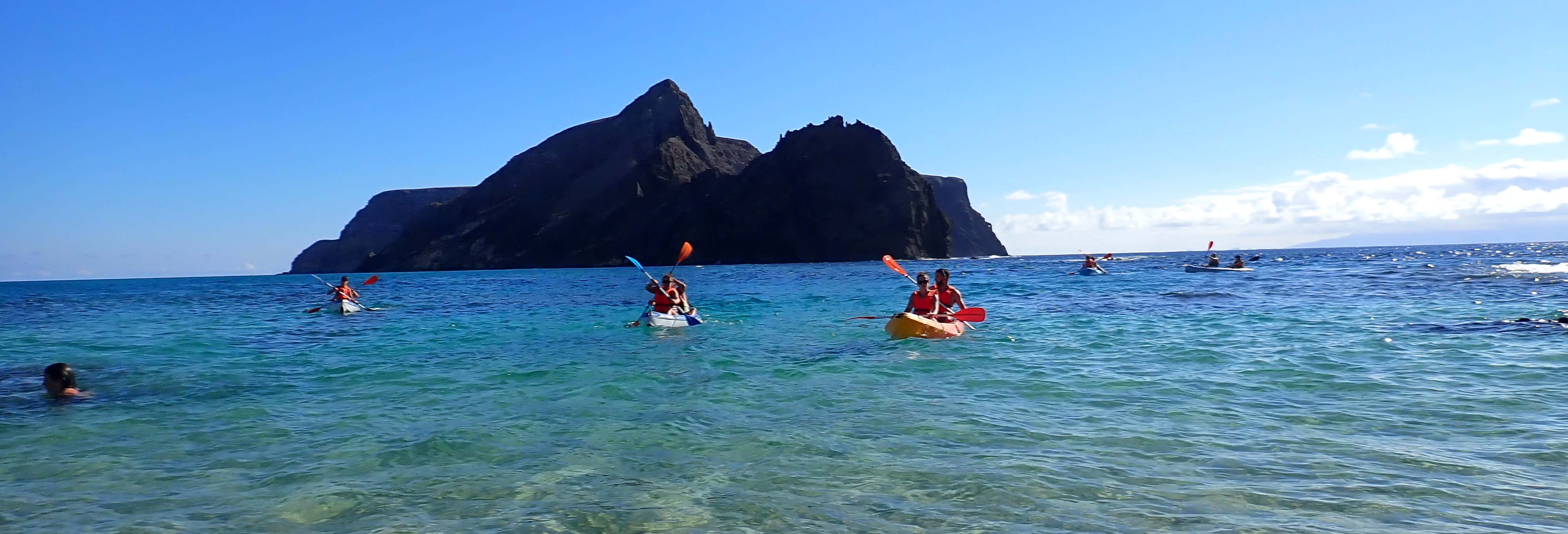Tour en kayak por Ponta da Calheta