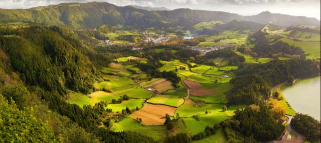 Valle di Furnas, giardino botanico e bagno termale