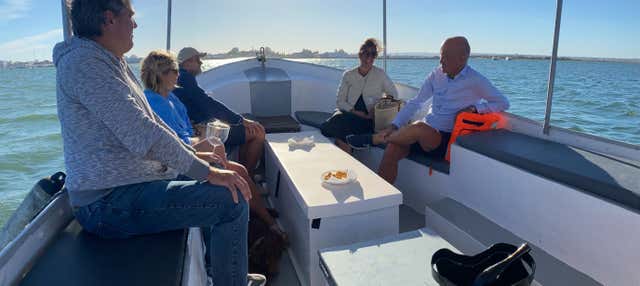 Giro in barca al tramonto sul fiume Guadiana