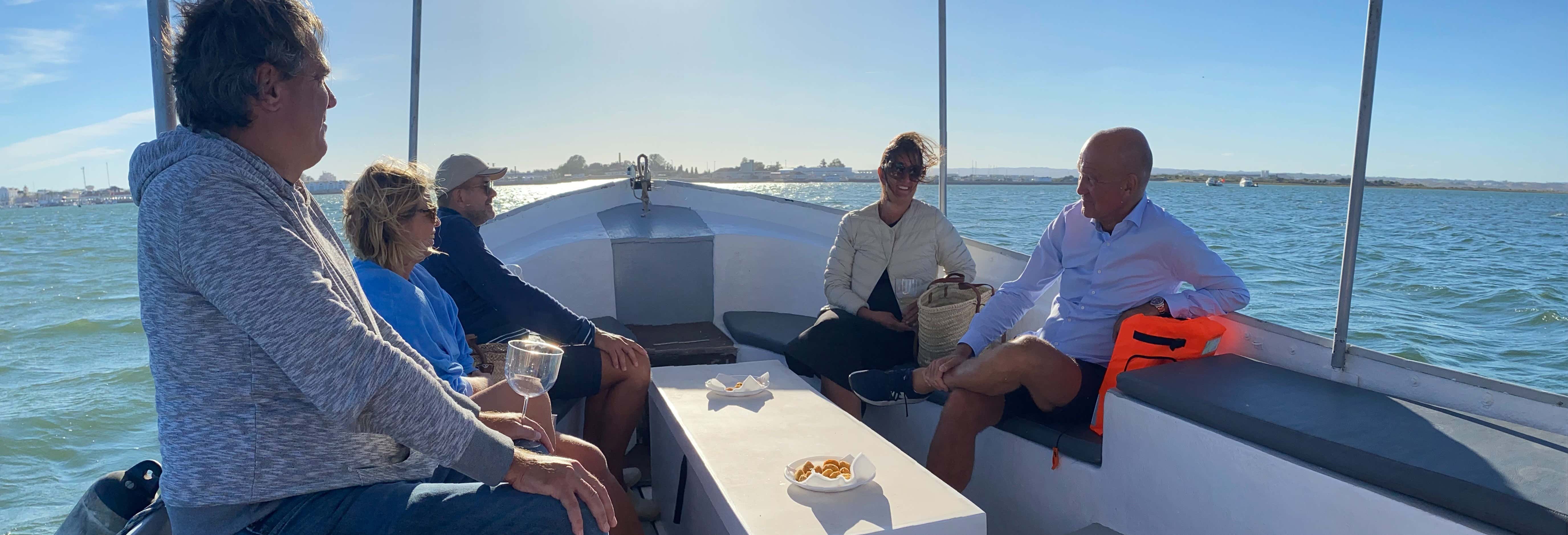 Sunset Boat Ride on Guadiana River