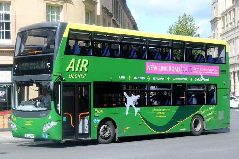 Bus Transfer from Bristol Airport to Bath