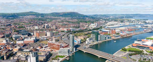 Visite du quartier de Linen à Belfast