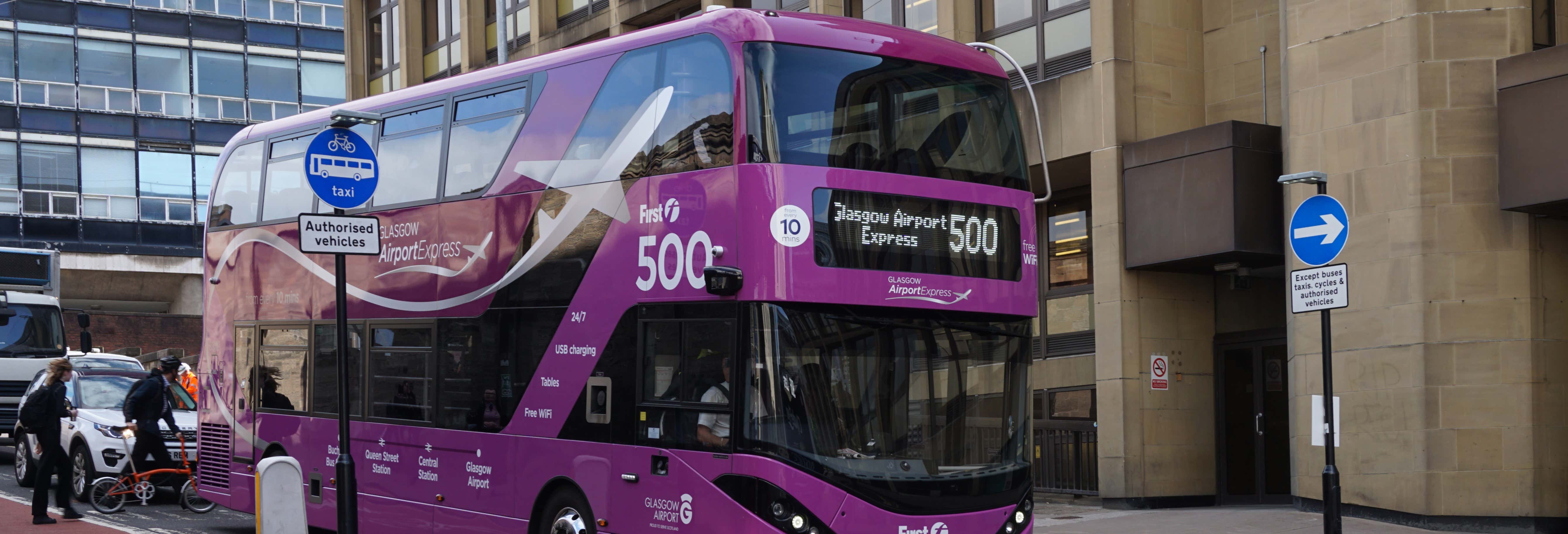 Autobus tra Glasgow e l'aeroporto