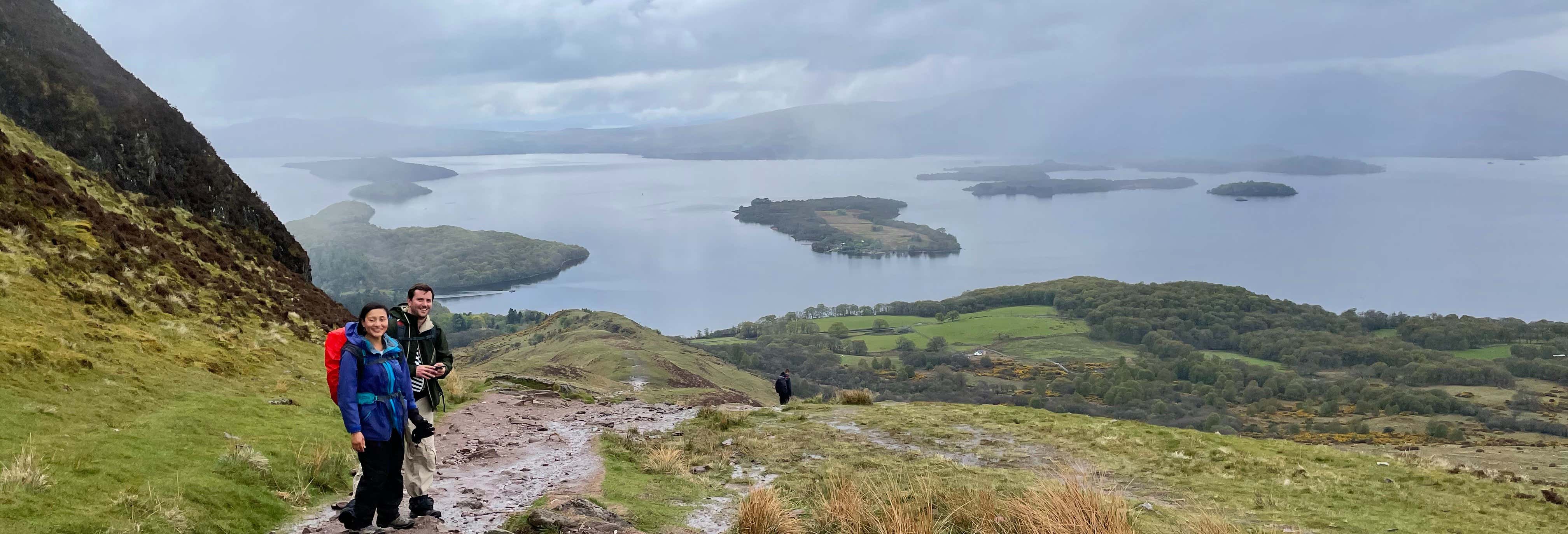 Senderismo por el lago Lomond