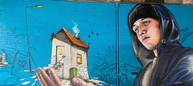 Tour della street art di Glasgow