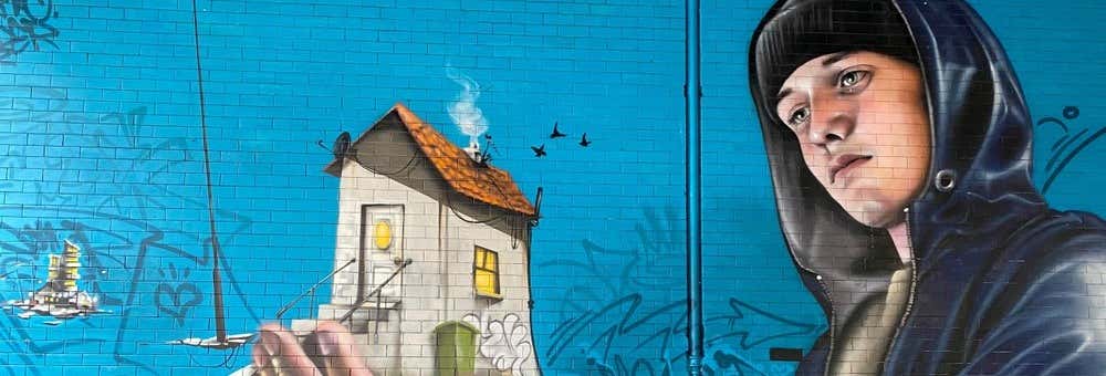 Tour della street art di Glasgow