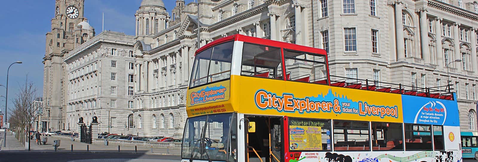 Giro in barca sul fiume Mersey + Autobus turistico di Liverpool