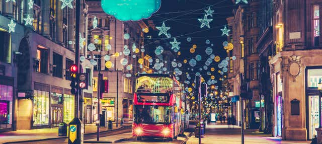 Autobus di Natale di Londra