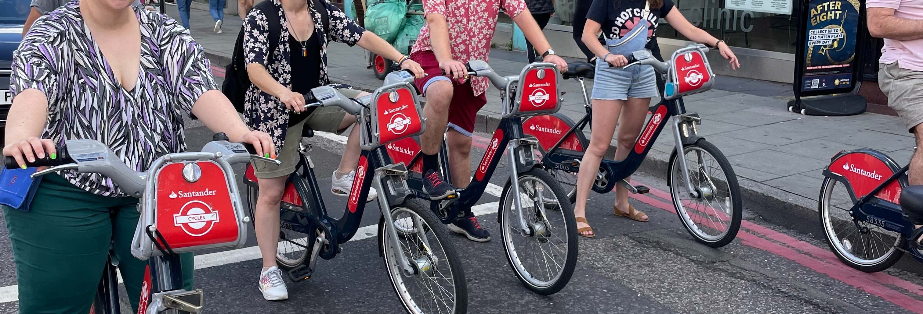 Visite gastronomique à vélo dans Londres