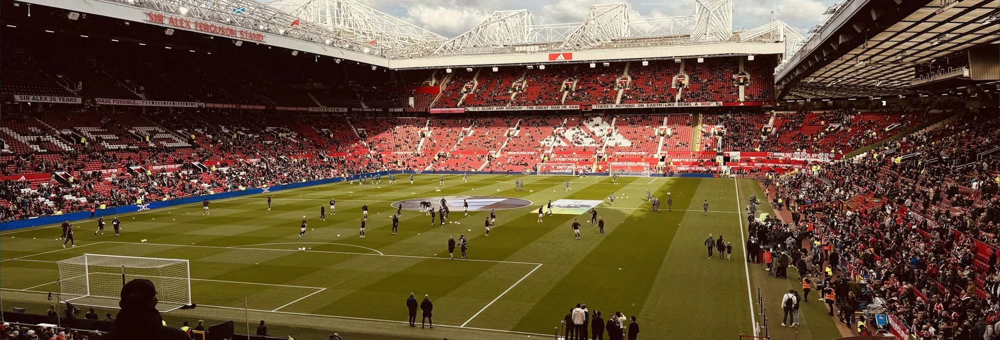 Entradas para un partido del Manchester United
