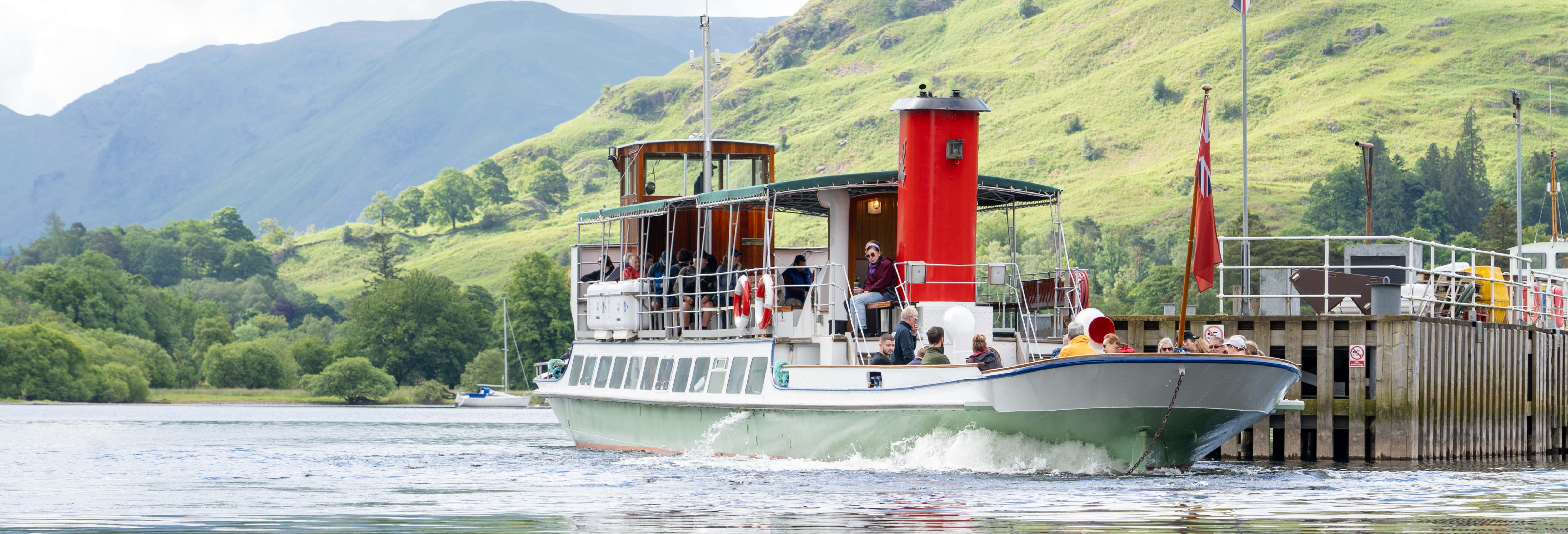 Battello turistico sul lago Ullswater