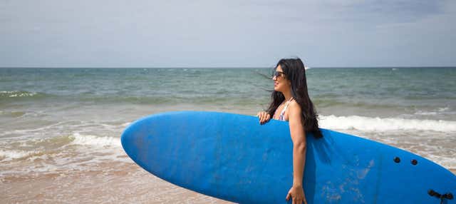 Surf e passeggiata a cavallo alla spiaggia Encuentro