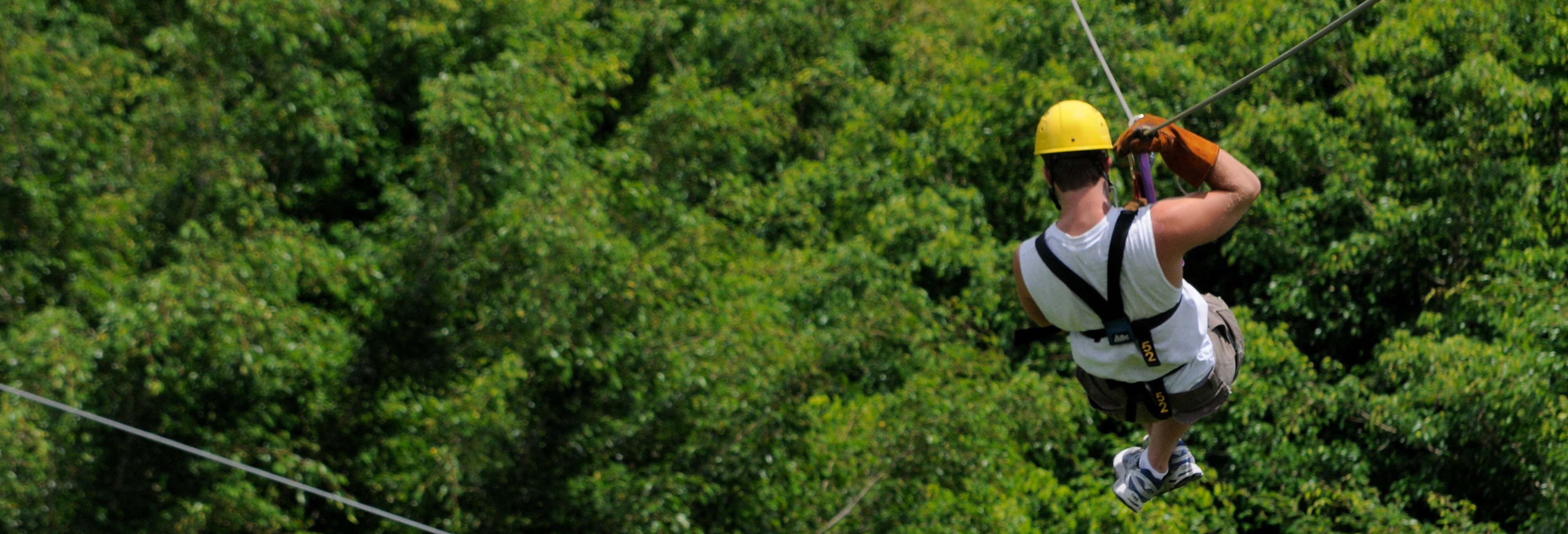 Giro a cavallo alla cascata El Limón + Zip Line