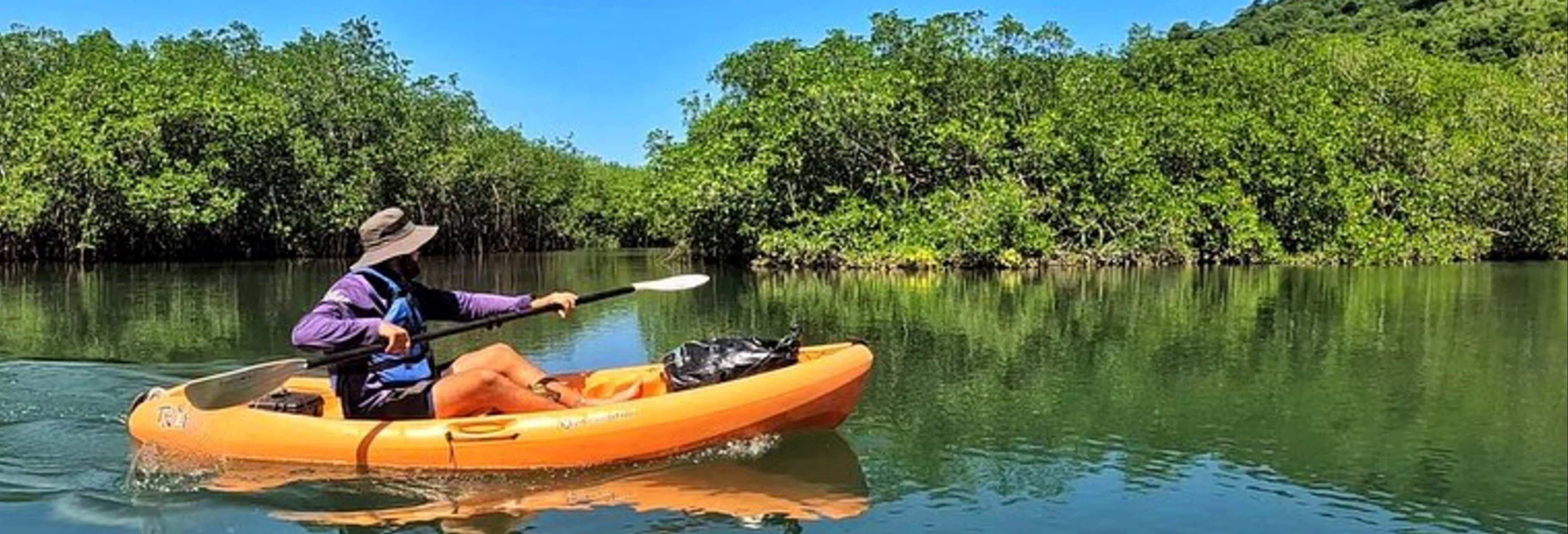 Tour della laguna del Limón in kayak