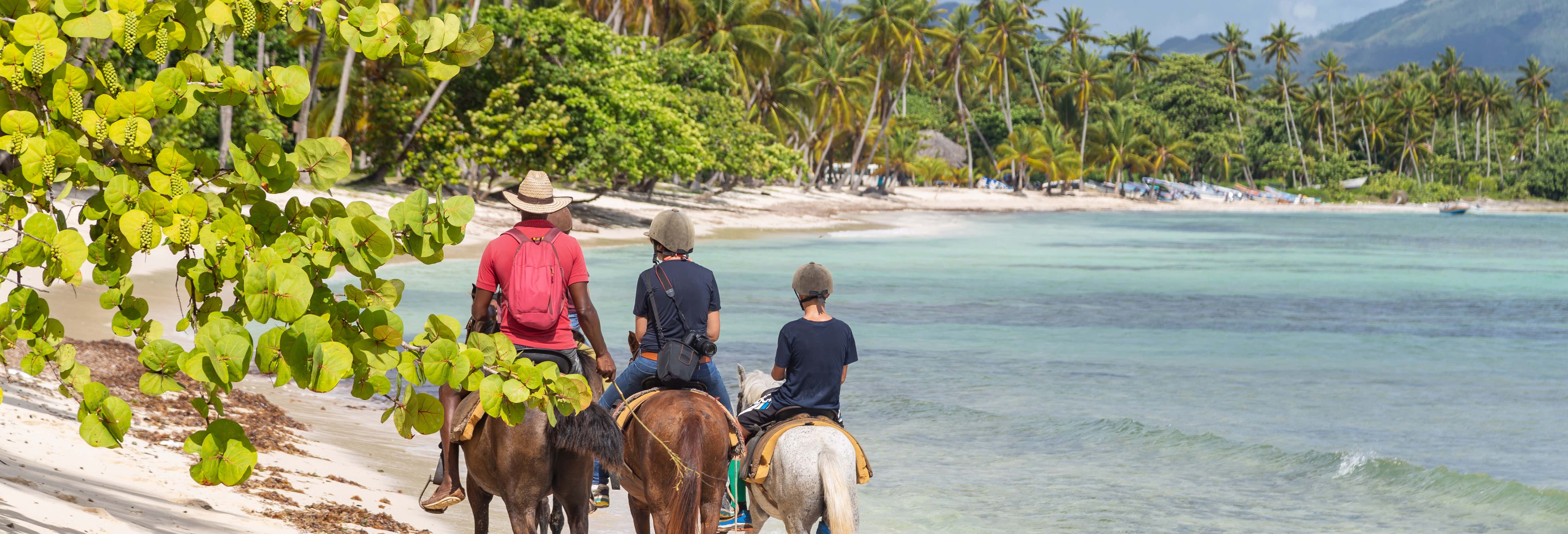 Passeggiata a cavallo sulla spiaggia di Puerto Plata