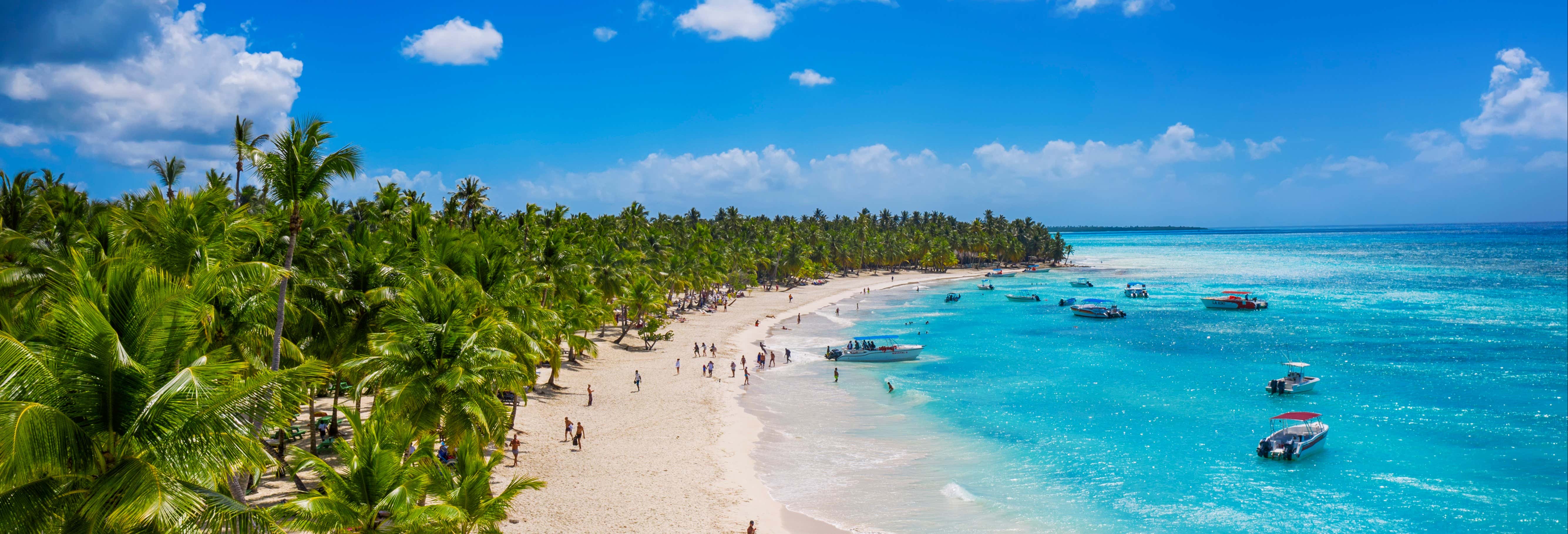 Excursão à ilha Saona de catamarã