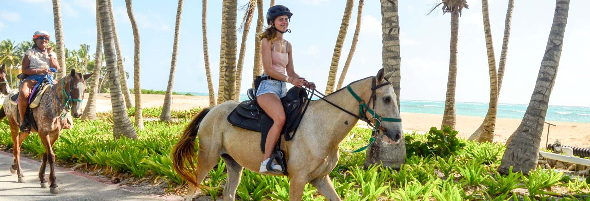 Passeggiata a cavallo a Playa Blanca