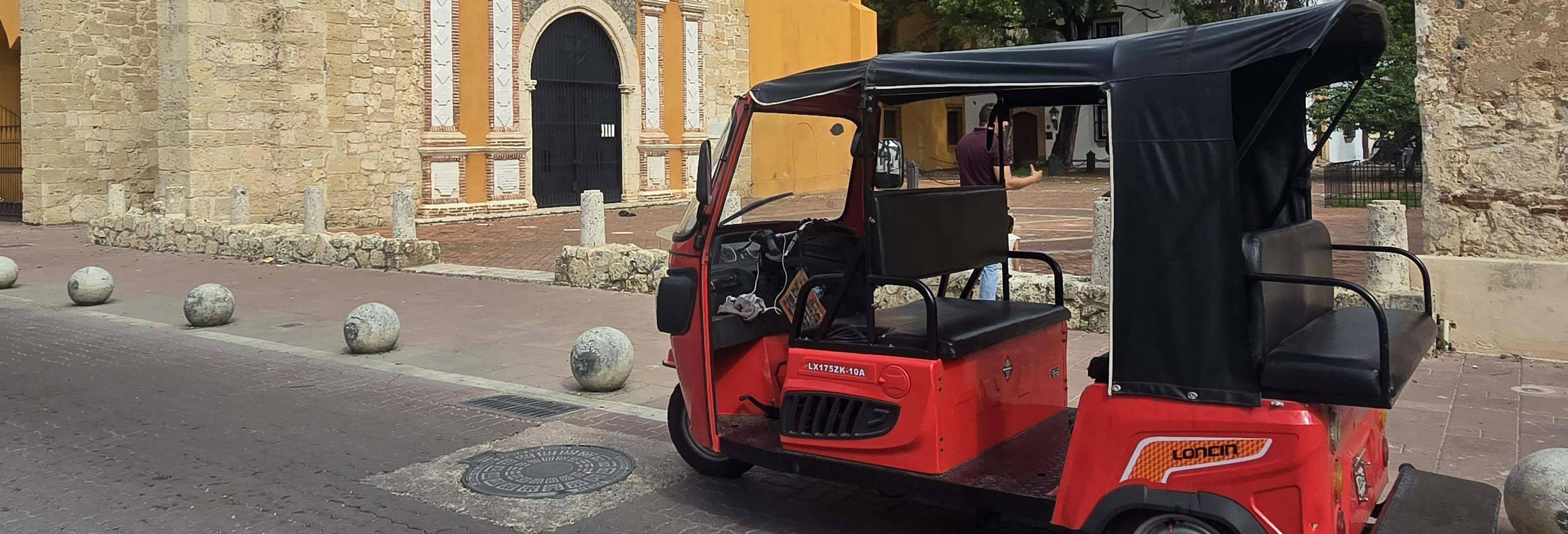 Tour en tuk tuk por Santo Domingo