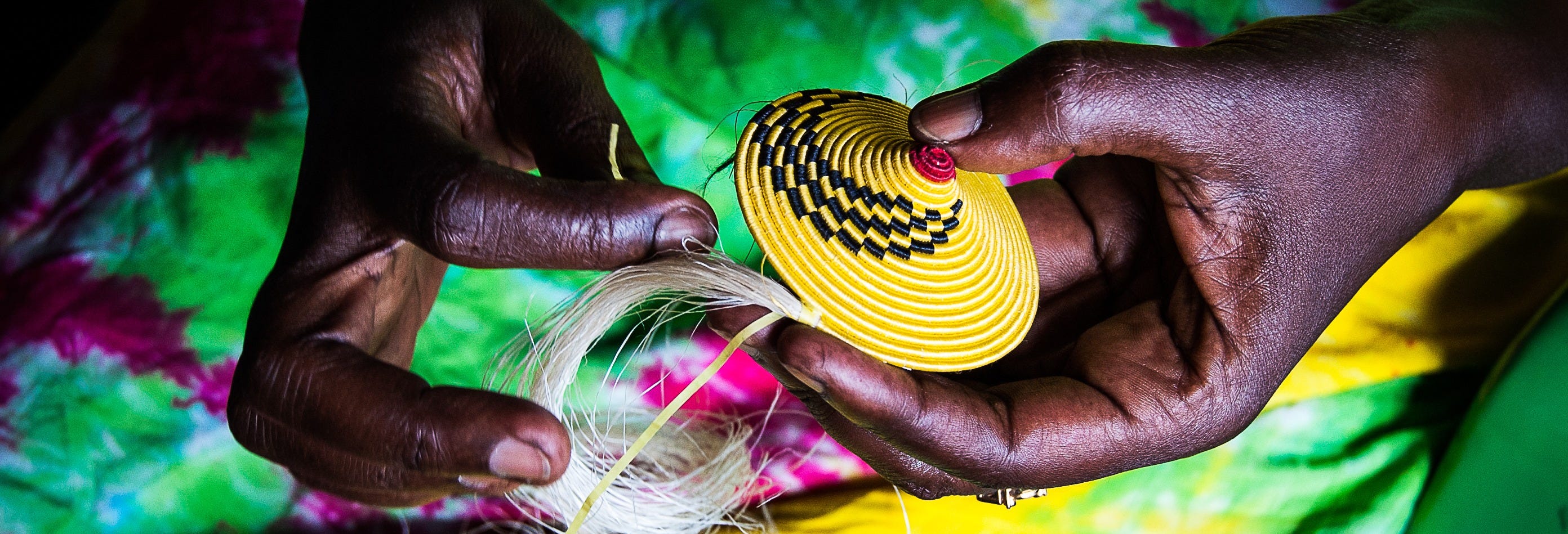 Basket Weaving in Kigali