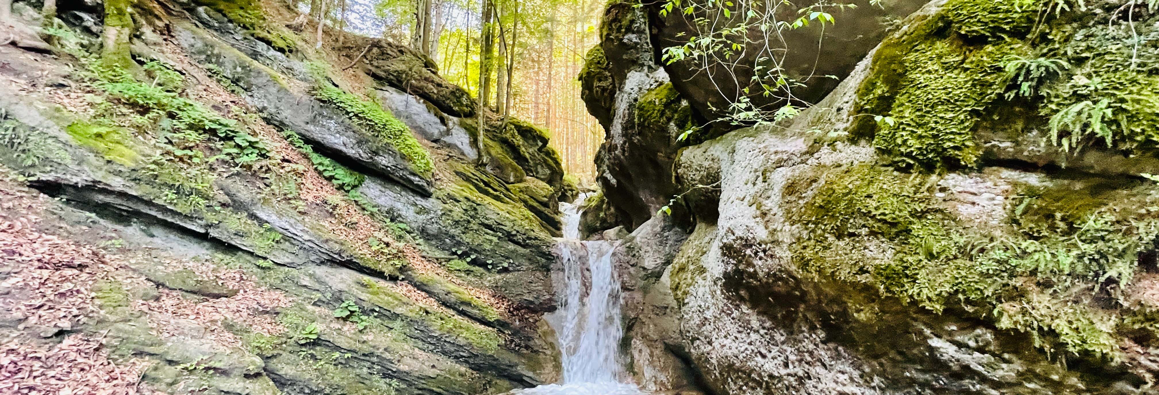 Escursione al canyon di Seven Ladders 