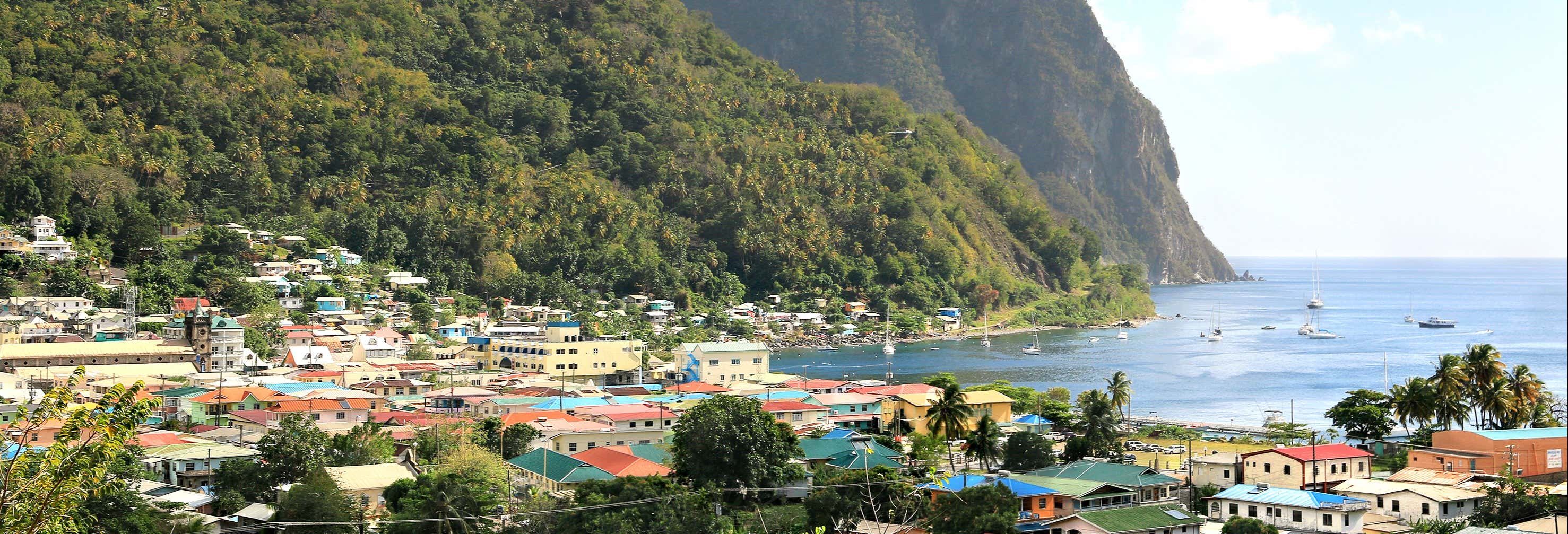 Tour della costa occidentale di Saint Lucia