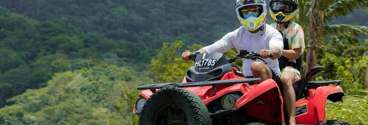 Balade en quad dans Sainte-Lucie