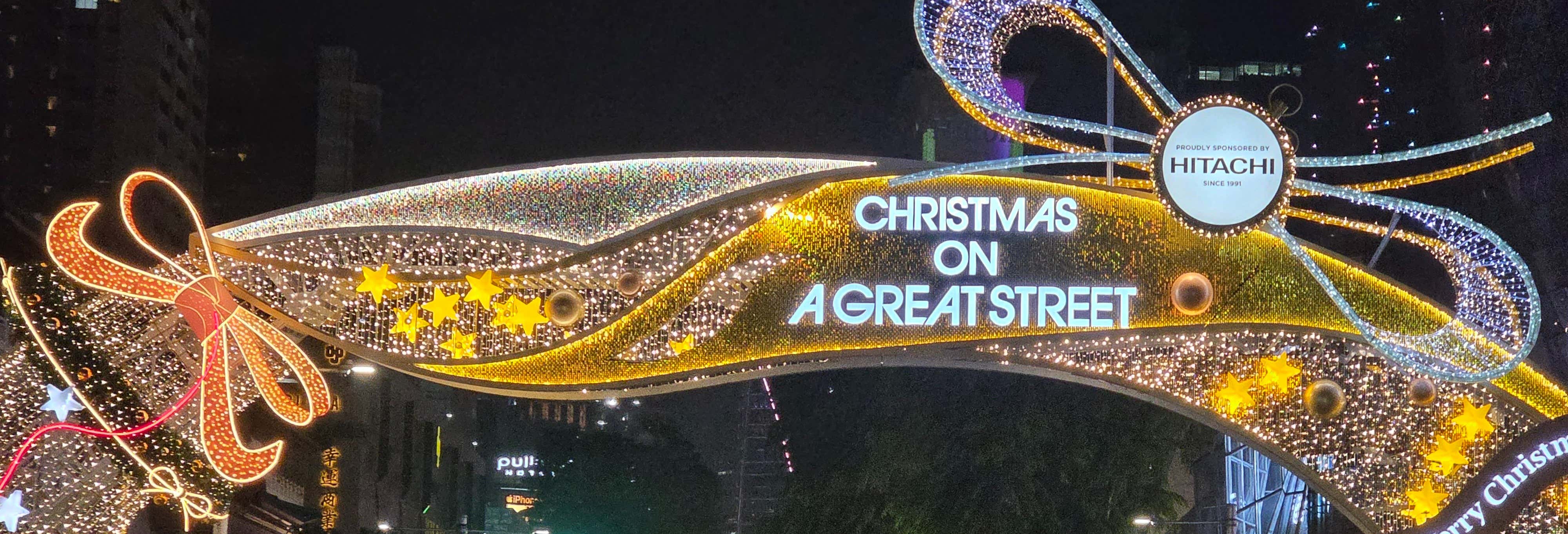 Autobus natalizio di Singapore