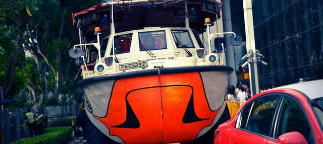 Tour di Singapore in autobus anfibio