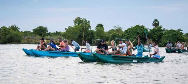 Giro privato in barca fra le mangrovie di Pottuvil