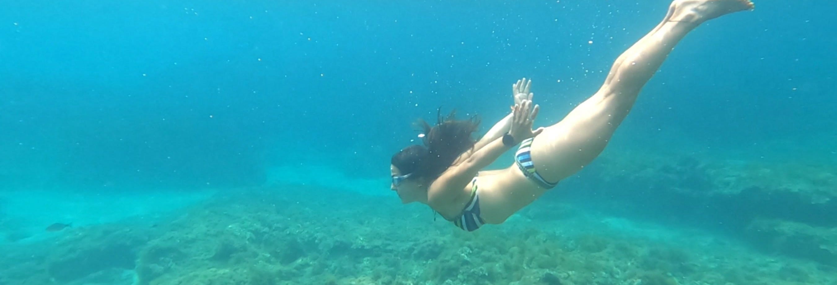 Snorkeling in Hikkaduwa