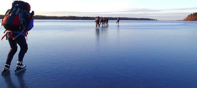 Corso di pattinaggio sul ghiaccio a Stoccolma