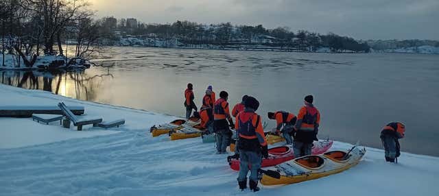 Tour del lago Mälaren in kayak