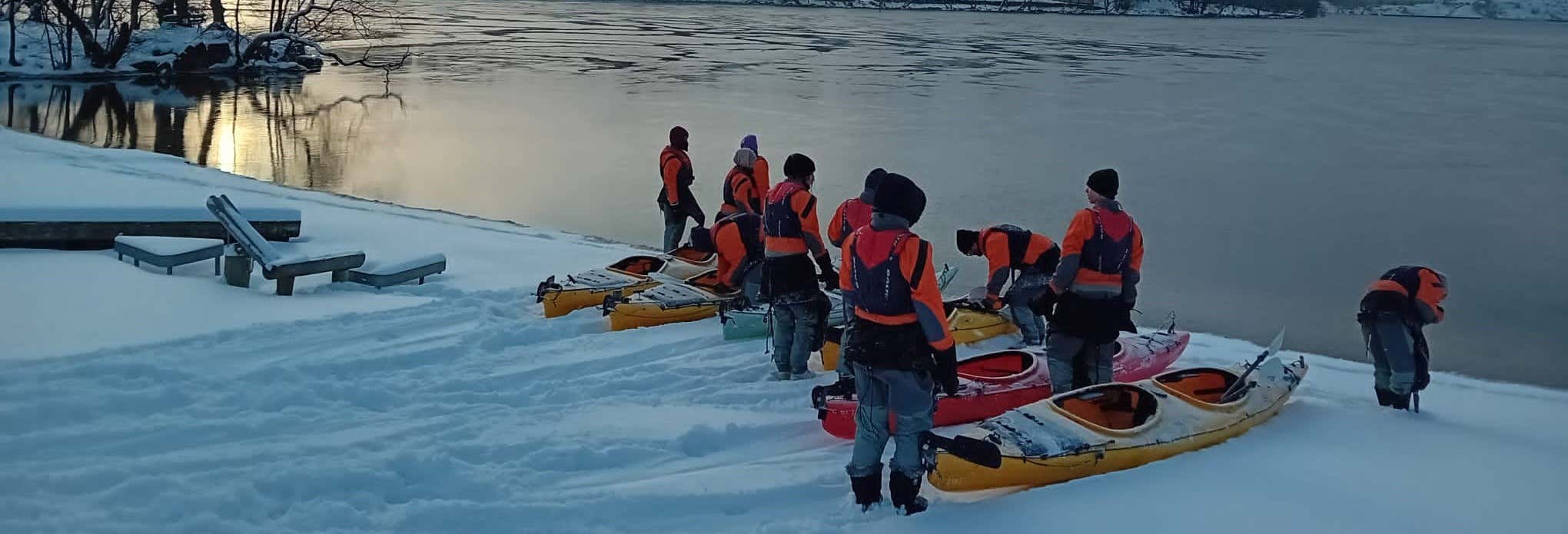 Stockholm Winter Kayak Tour