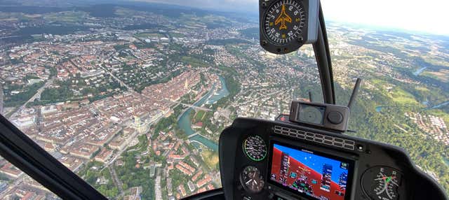 Giro privato in elicottero a Berna