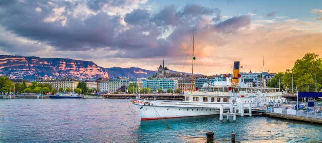 Giro in barca sul lago di Ginevra