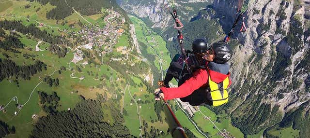 Volo in parapendio da Grindelwald