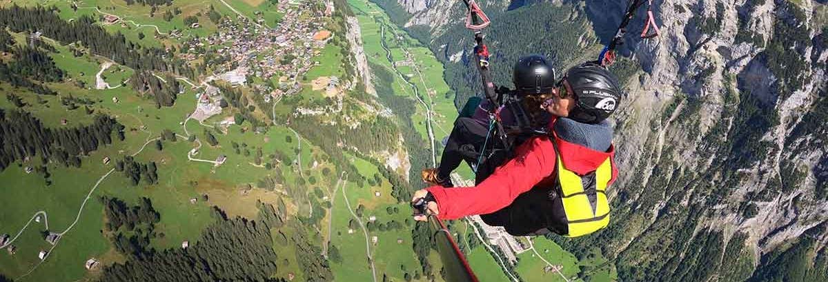 Volo in parapendio da Grindelwald