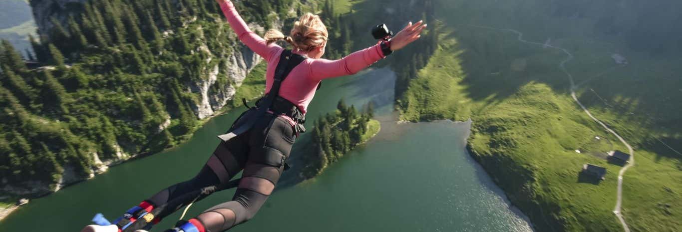 Bungee jumping allo Stockhorn