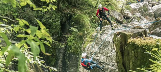 Torrentismo sulle alpi svizzere