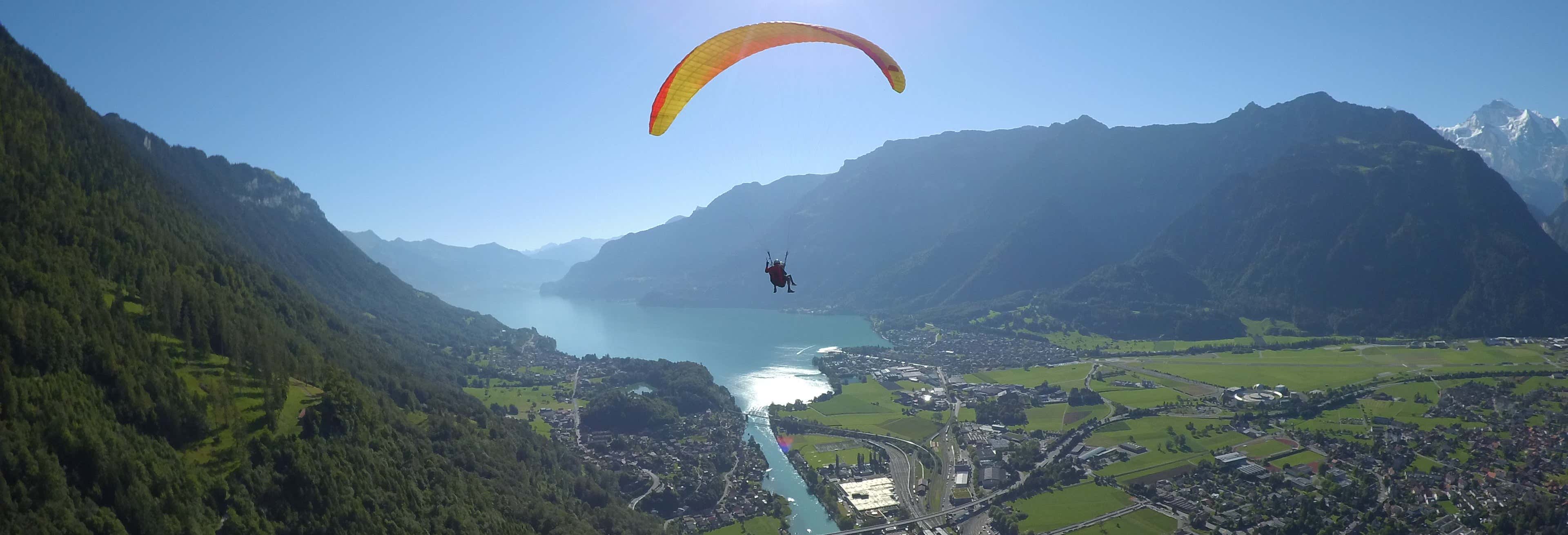 Volo in parapendio a Interlaken