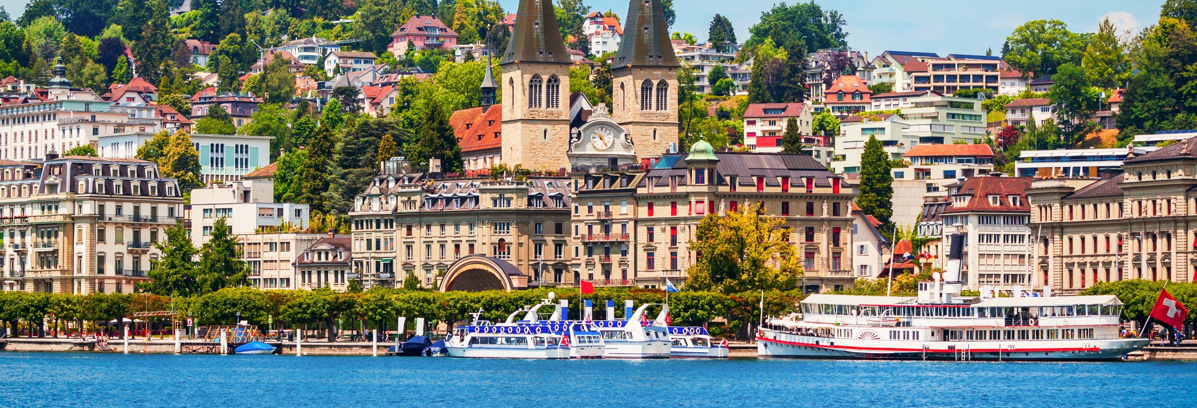 Lucerne Day Trip + Yacht Tour