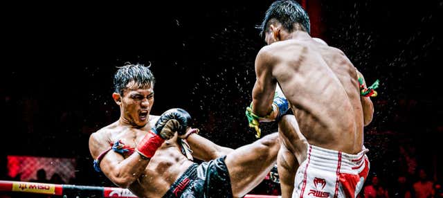 Spettacolo Muay Thai Boxing