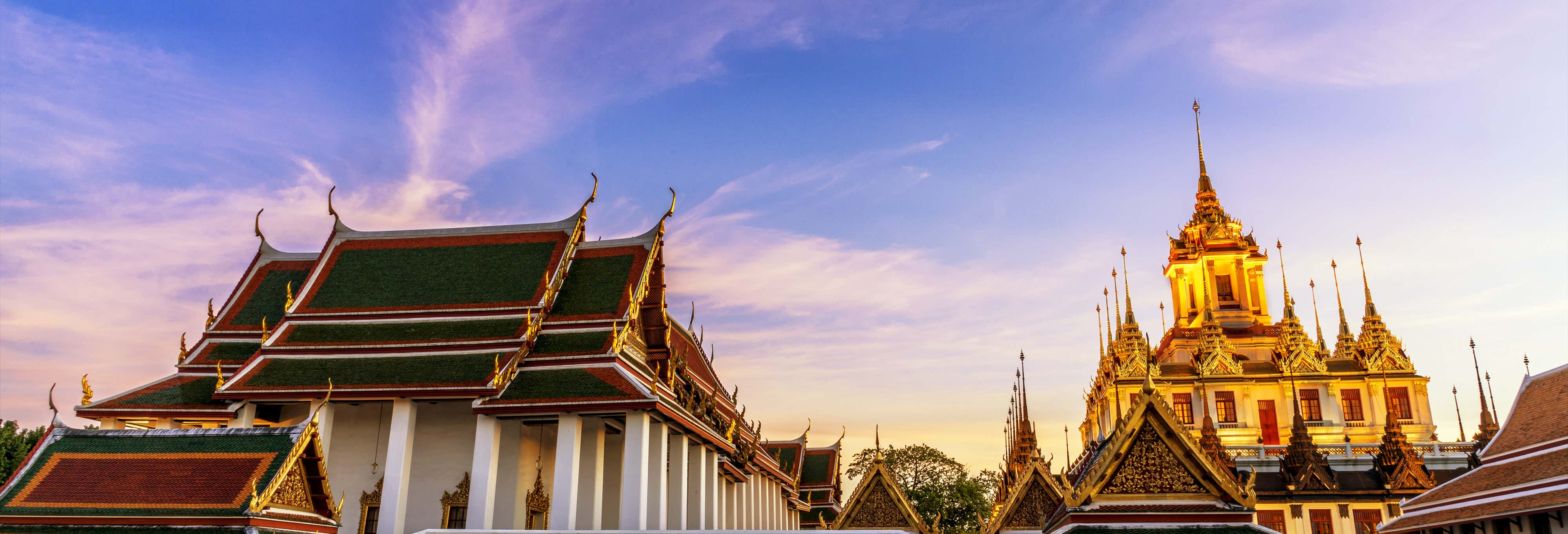 Mercato sui binari e galleggiante + Grande Palazzo e Buddha di Smeraldo