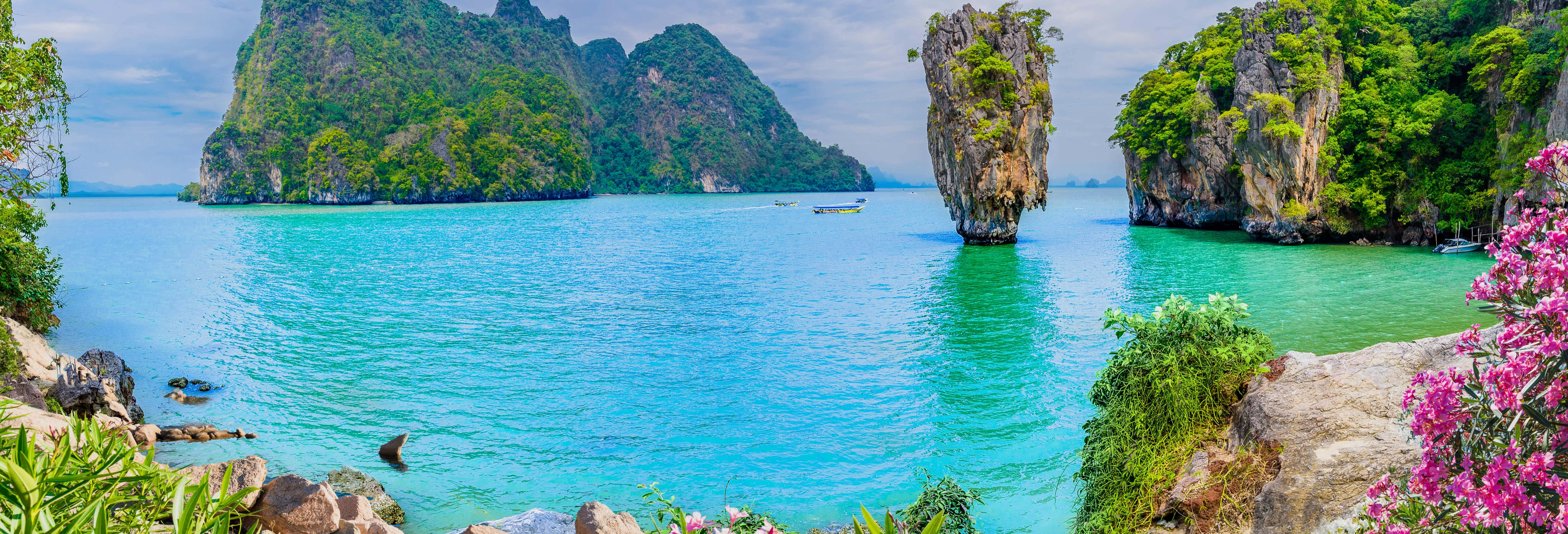 Escursione alla baia di Phang Nga in motoscafo