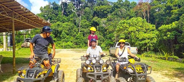 Tour di Ko Pha Ngan in quad