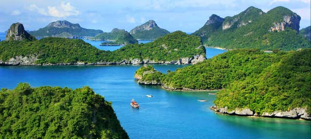 Escursione ad Ang Thong in motoscafo